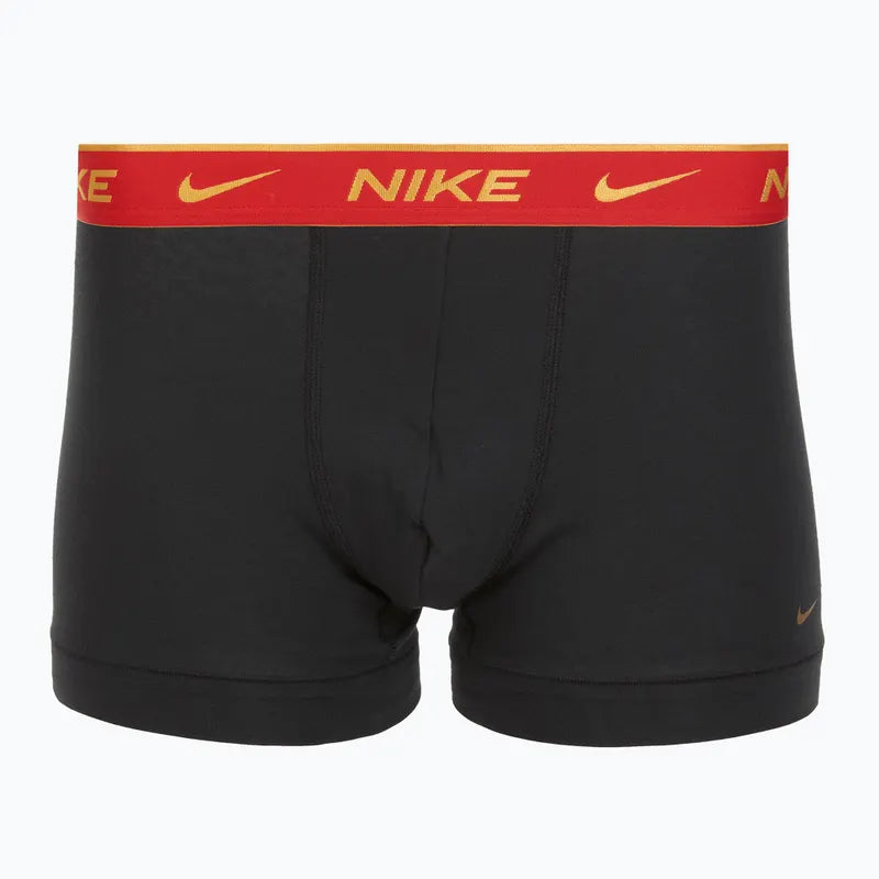 Nike 3 pack trunk boxer cotone elastico con logo 0000KE1008 tripack nero