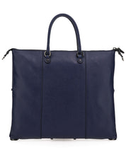 Gabs Backpack Transformable Hobo Shopper Tote Leather Satchel Blue