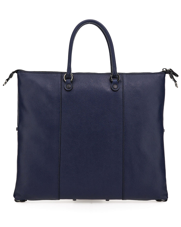 Gabs Backpack Transformable Hobo Shopper Tote Leather Satchel Blue 4