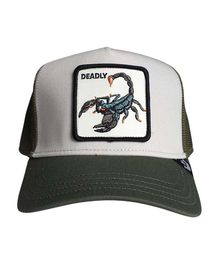 Goorin Bros. Trucker Cap Cappellino Animal Farm 'deadly' Verde Unisex 1