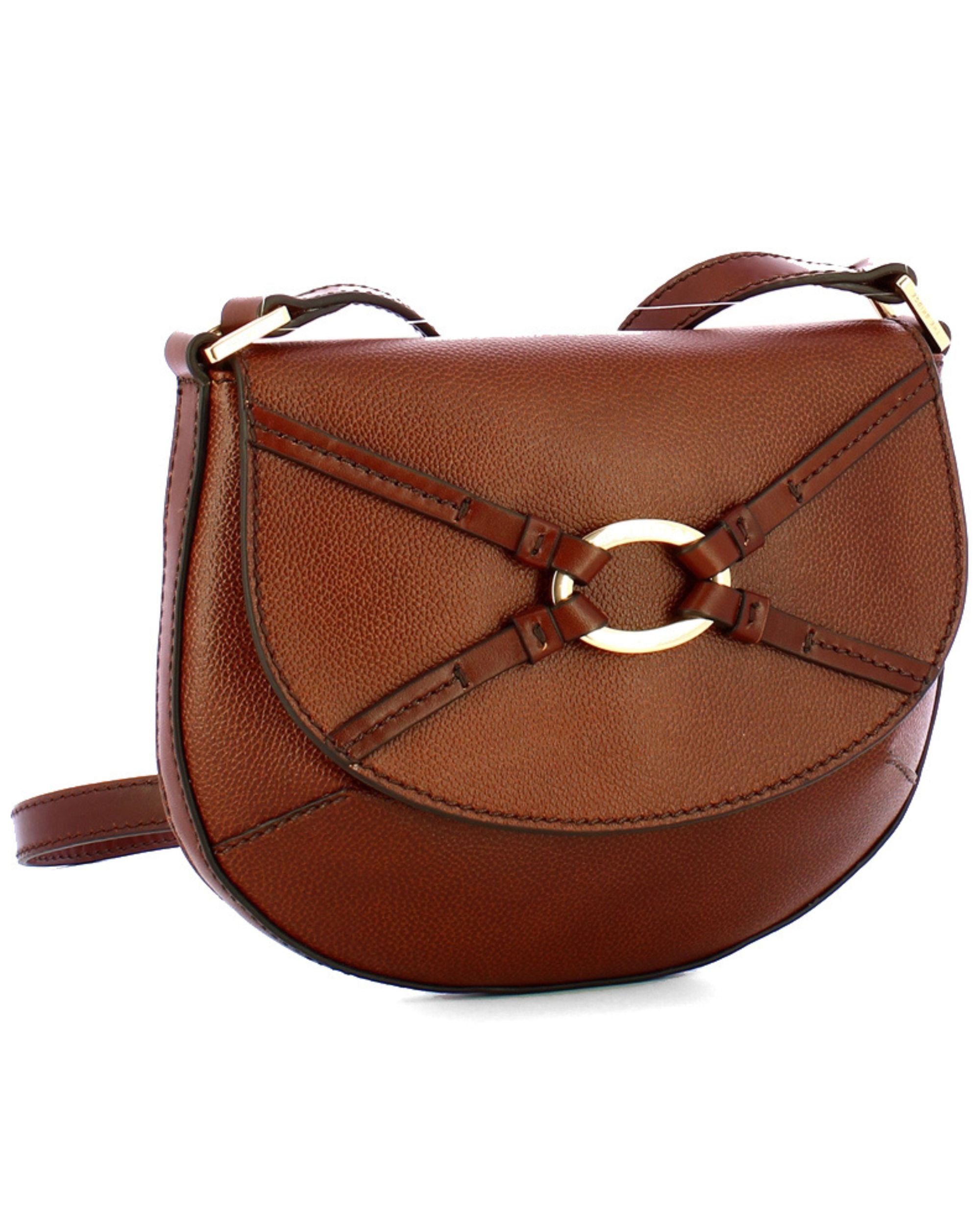 The Bridge Women's Brown Crossbody Shoulder Bag