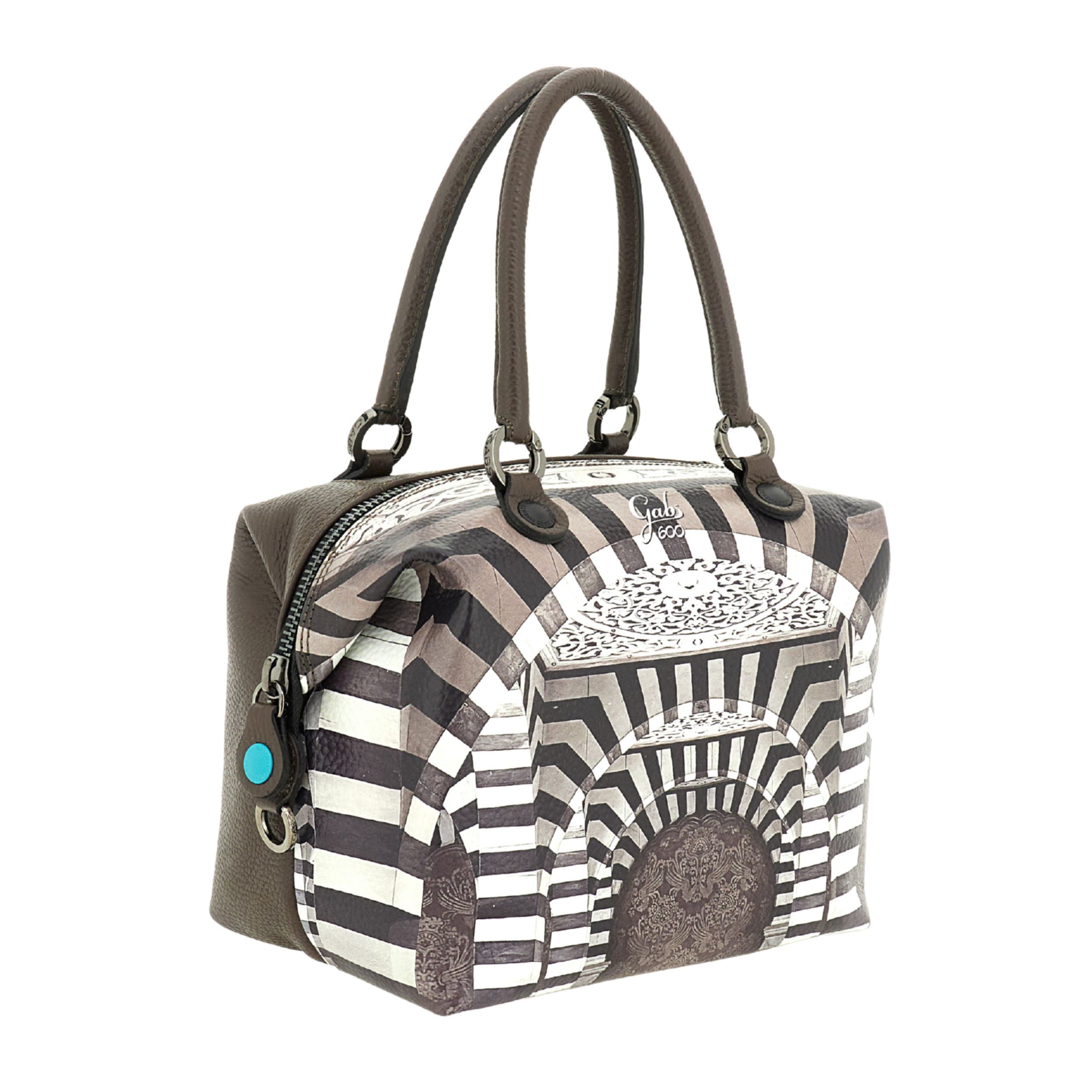 Gabs G3 Plus M Basic Borsa Zaino Trasformabile Hobo Shopper Tote Bauletto in Pelle Stampa 600