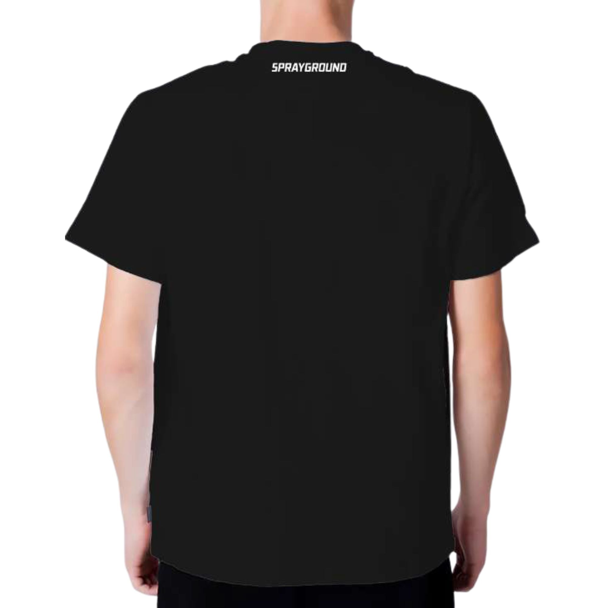 Sprayground T-shirt maglietta uomo men limited edition nero SP862BLK