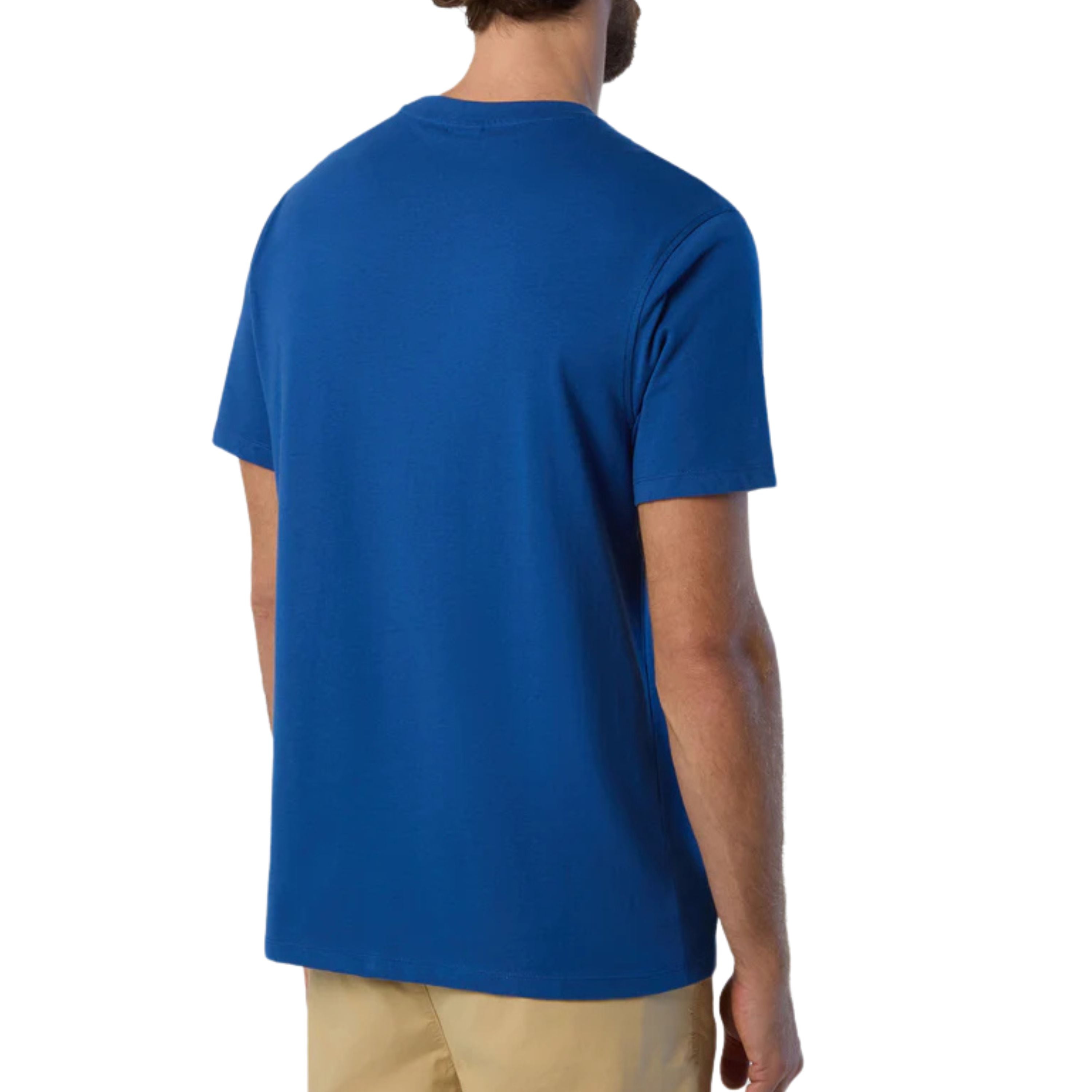 North Sails T-shirt maglia maglietta 692974 Comfort Fit 0831 Doppio Logo