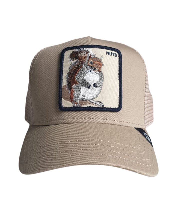 Goorin Bros. Trucker Cap Cappellino Animal Farm 'the Nuts Squirrel' Marrone Unisex 1