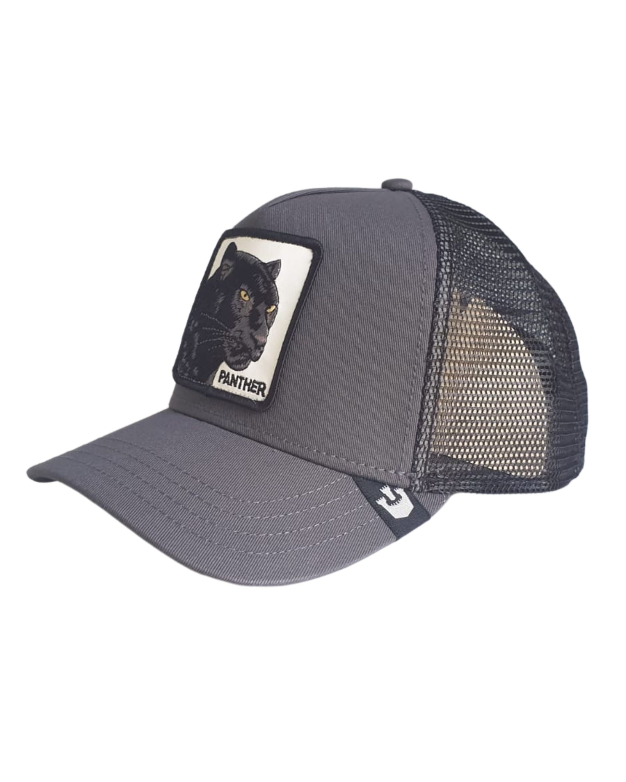 Goorin Bros. Trucker Cap Cappellino Animal Farm 'the Panther' Grigio Unisex