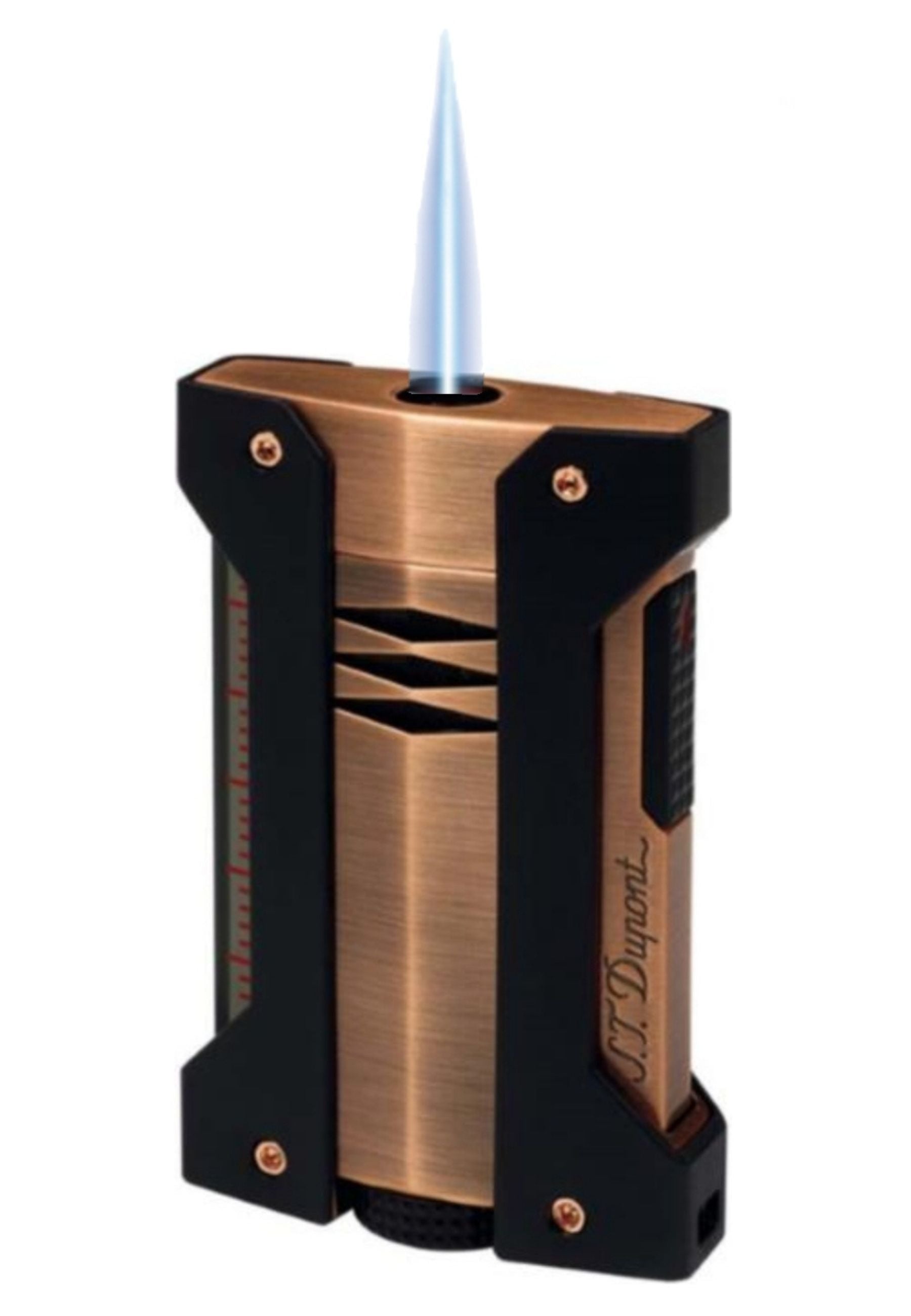 Stdupont Powerful Flame Windproof Rechargeable Brown Unisex