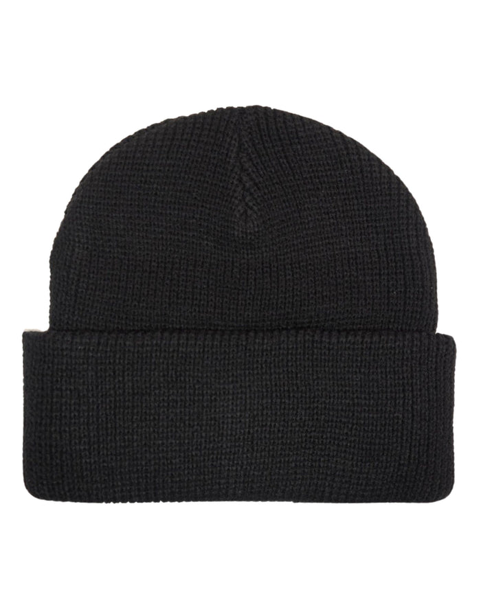 Goorin Bros. Beanie Hat Cap With Front Patch And Side Logo Black Unisex 3