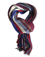 Missoni Stole Geometric Pattern Wool Red