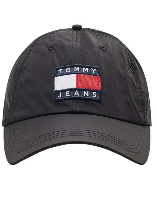 Tommy Jeans Cappello TJM Heritage Cap Cotone Nero