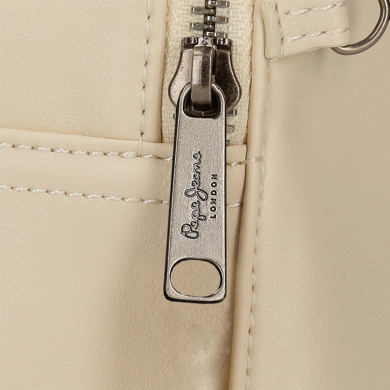 Pepe Jeans Porta Tessere Carte Di Credito Beige Donna