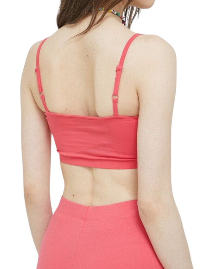 Tommy Jeans Crop Top Ultra Archive Cotone Rosa 2