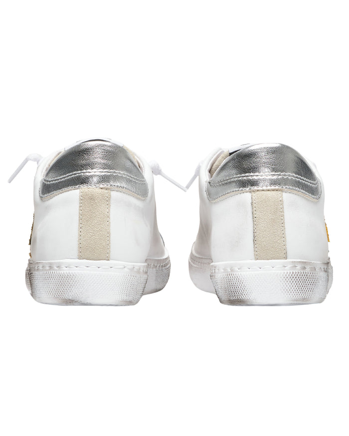 2Star Sneakers Pelle Bianco 2