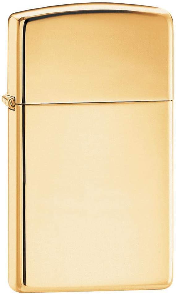 Zippo Antivento Ricaricabile Made In Usa Oro Unisex