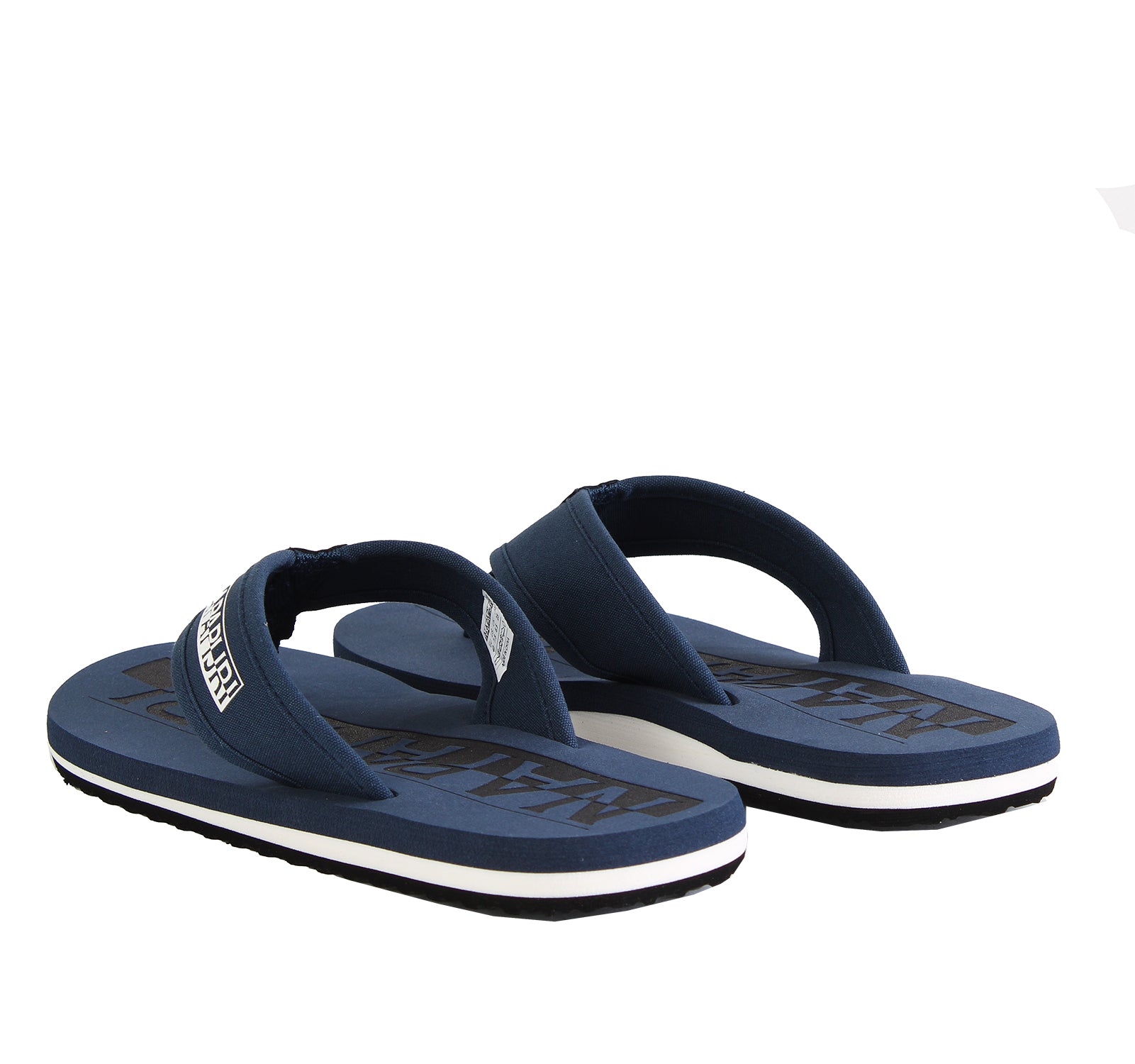 Napapijri Flip Flop Blue Cotton