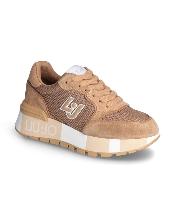 Liu Jo Sneakers Pelle Marrone Donna-2