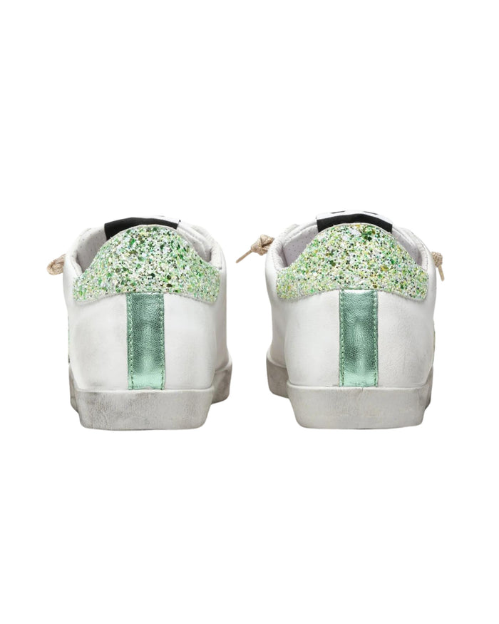 2star Low Sneaker With Glitter Details White Women 3