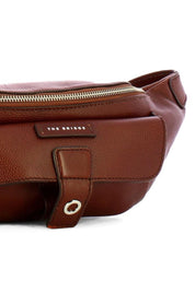 The Bridge Bum Bag In Pelle Marrone Uomo