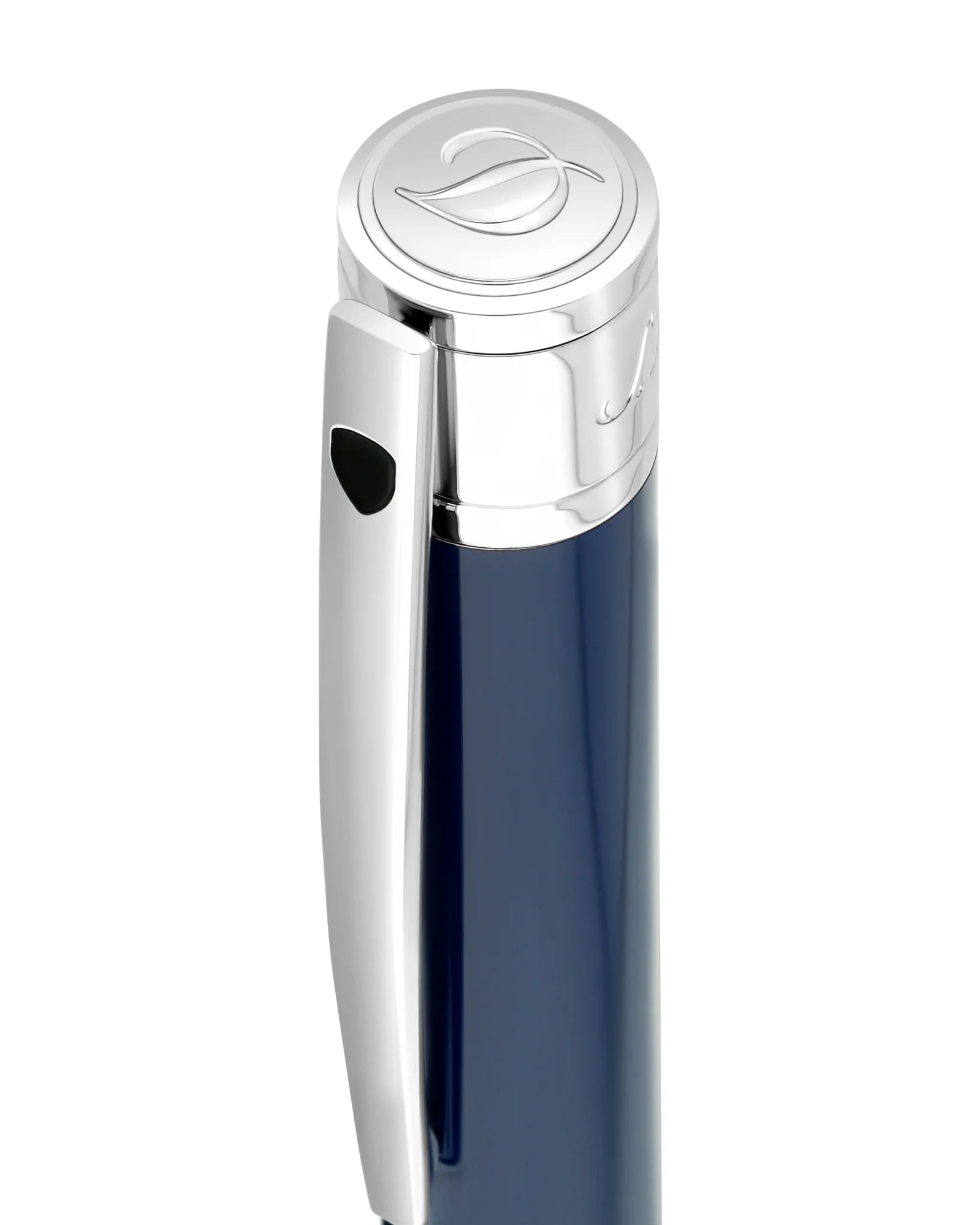 S.t.dupont penna a Sfera E Cromato Blu 265205 D-INITIAL BP BLU