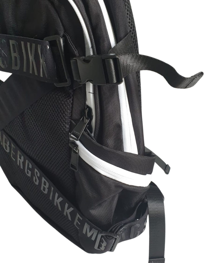 Bikkembergs Db Strap 2 Padded Shoulder Straps Black Men 6