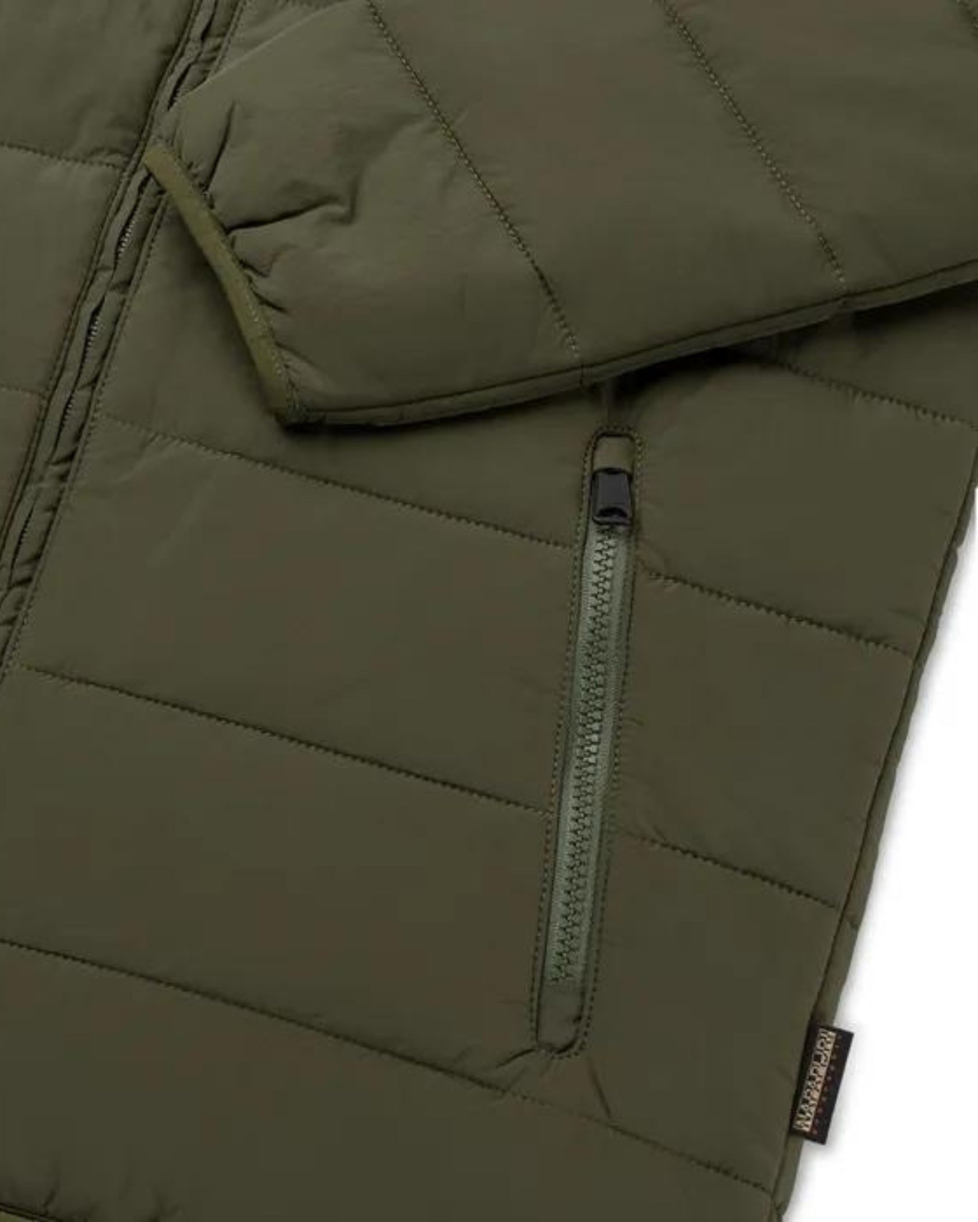 Napapijri Eggen Padded Jacket with Hood Green