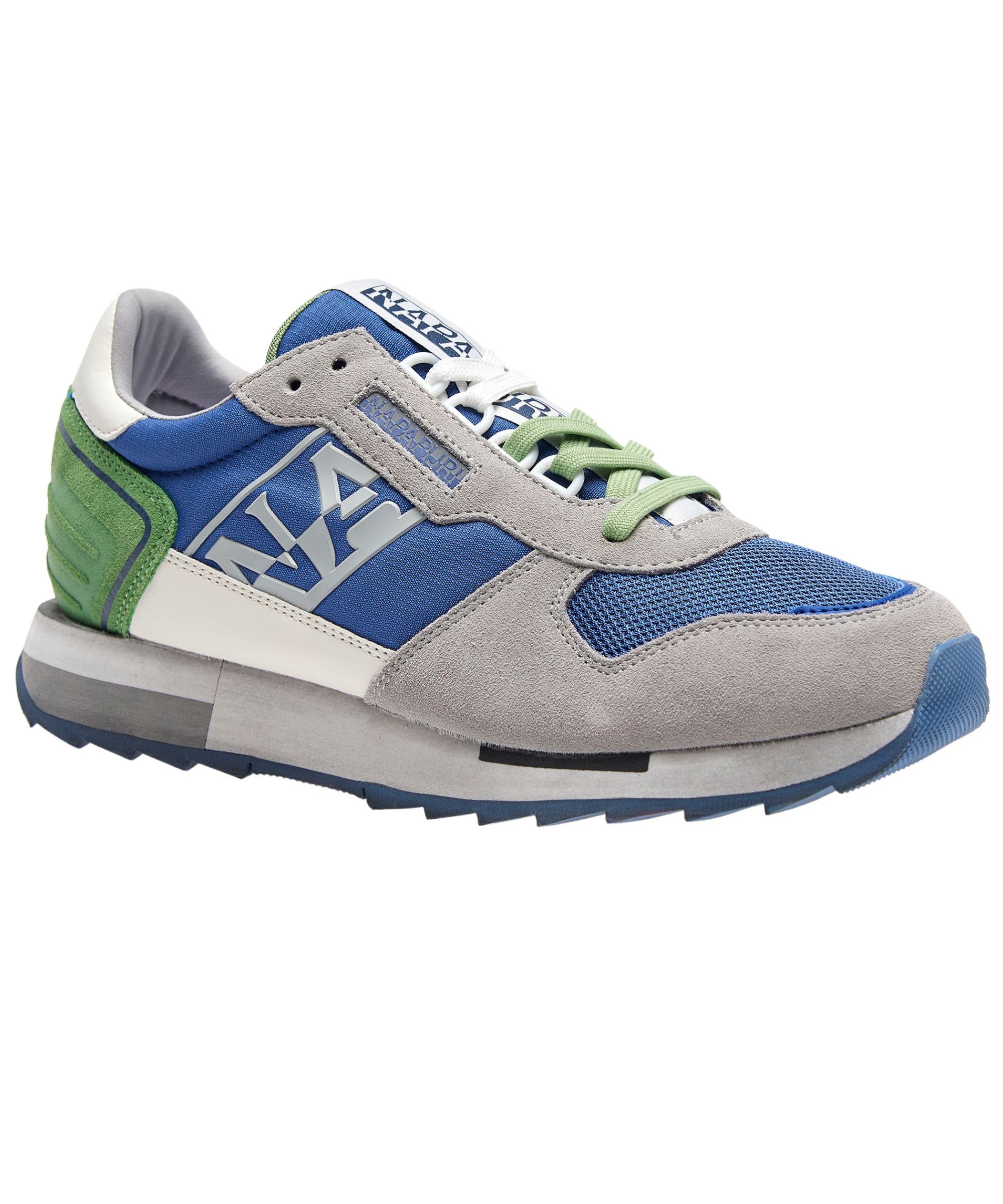 Napapijri Grey Leather Sneakers