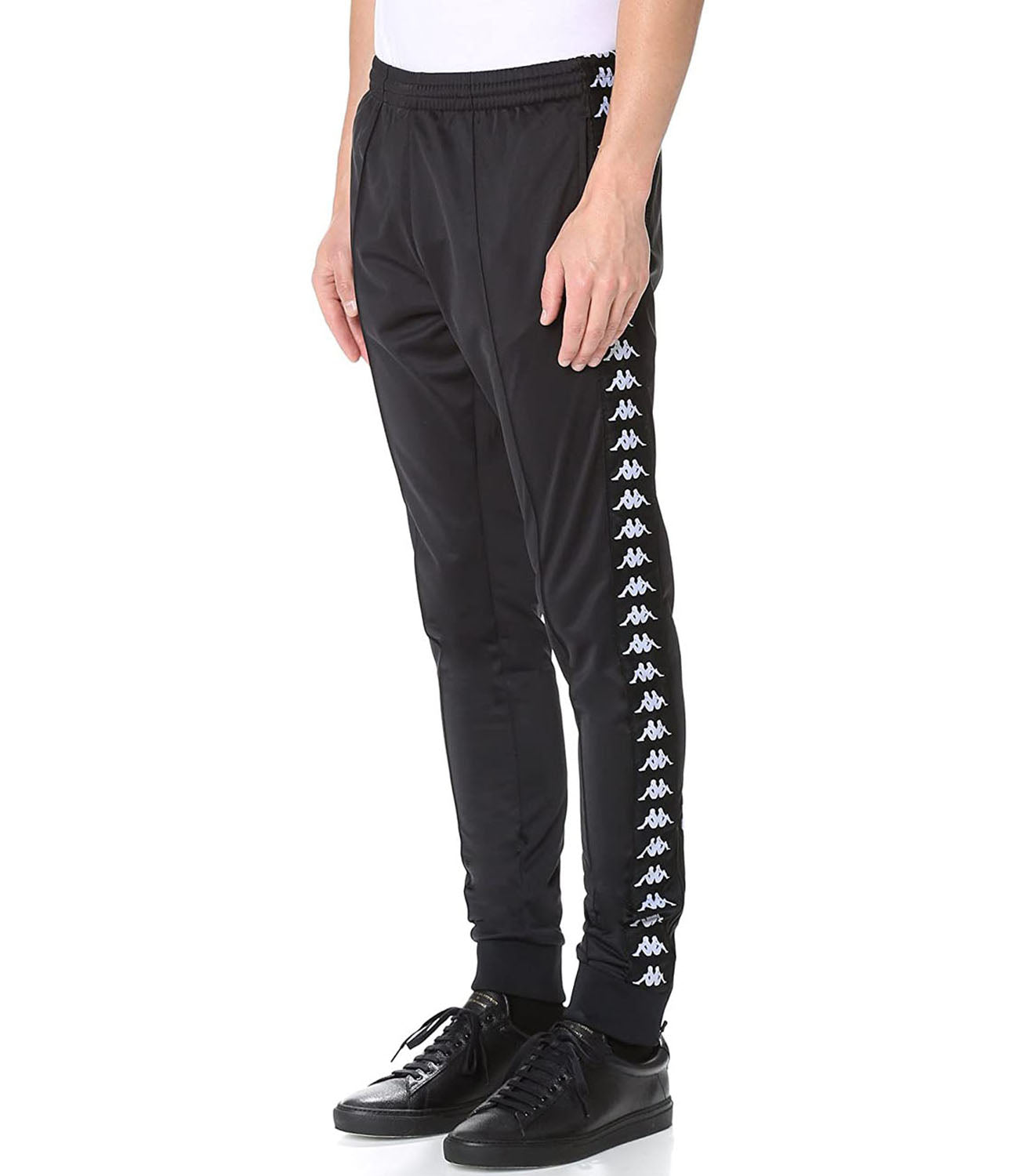 Kappa 222 Banda Rastoria Slim Black Sports Pants