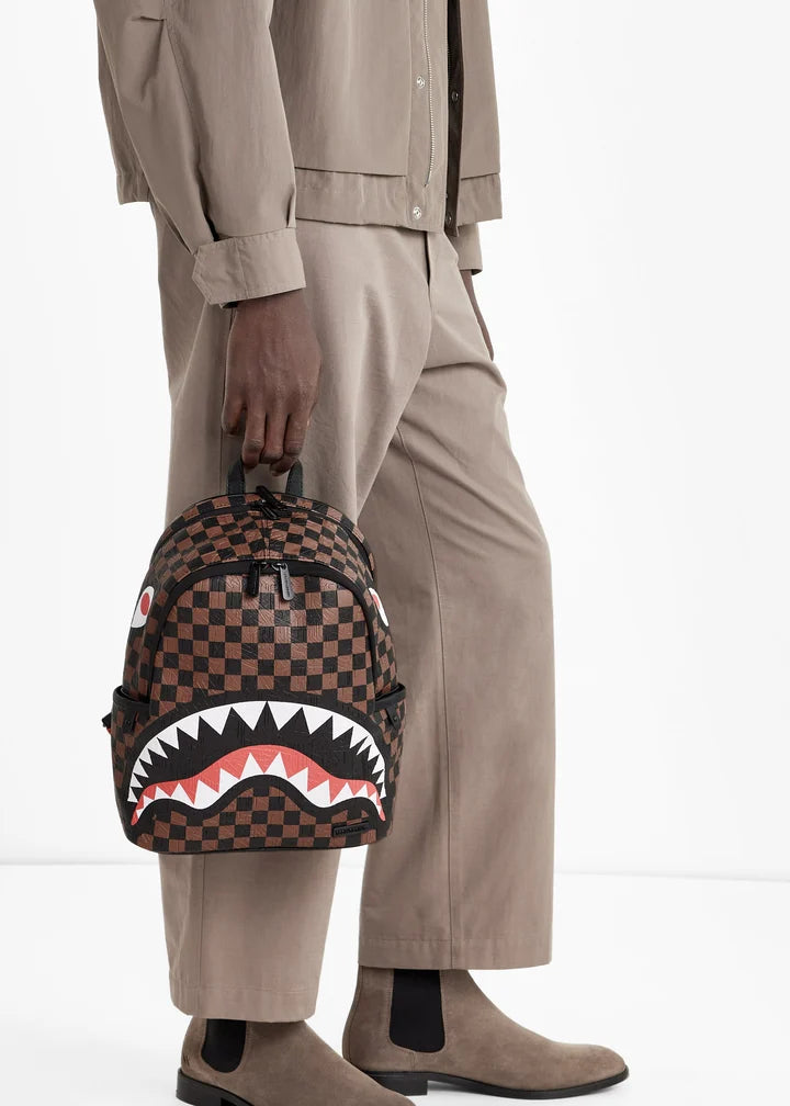 Sprayground Zaino Stampa Fantasia Squalo Bocca Uomo Savage Donna shark b8233