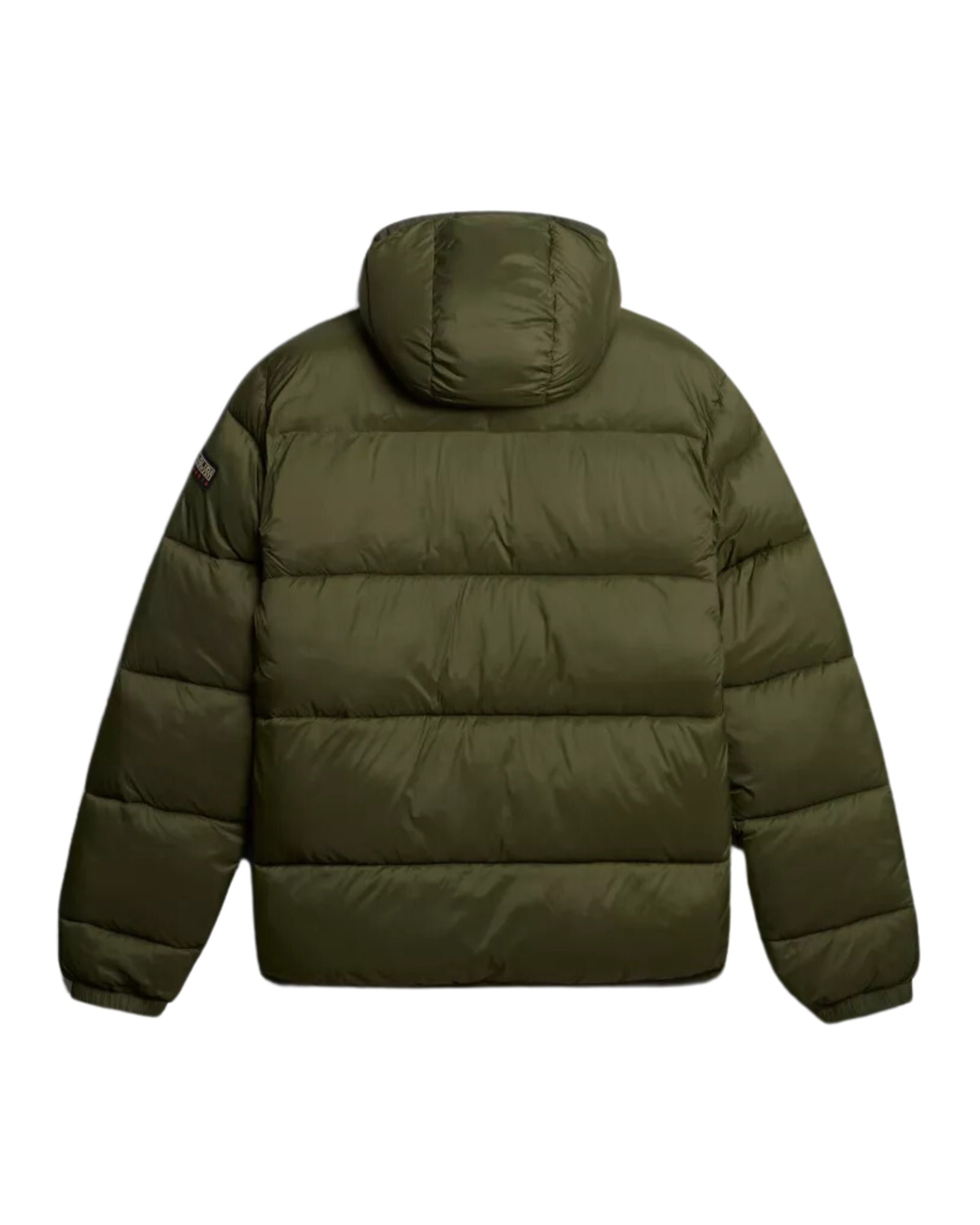 Napapijri A Suomi Padded Jacket With Hood Green