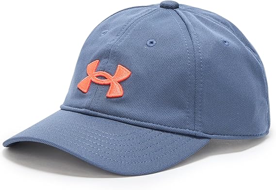 Under Armour Cappello Baseball Ragazzo UA Blitzing Low con visiera Poliestere Grigio Downpour