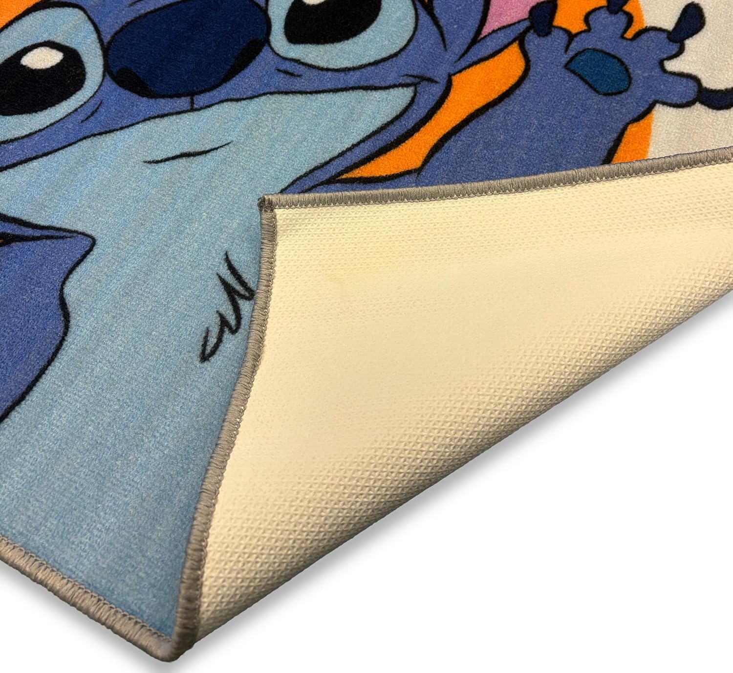 STITCH DISNEY Tappeto con Antiscivolo x cameretta 80x120 cm
