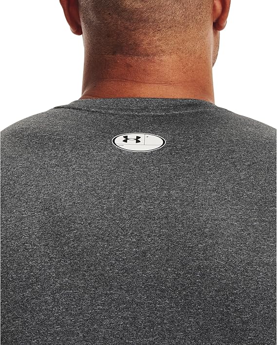 Under Armour maglia t-shirt compressione allenamento corsa uomo men grigio