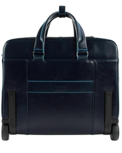 Piquadro Business Laptop PC Holder Square Briefcase Blue Unisex