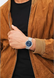 Daniel Wellington Classic Multi-Eye 40mm Orologio da Uomo blu argento