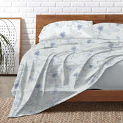 Jolly Set Completo Letto lenzuola matrimoniale Cotone federe PAMELA INDACO