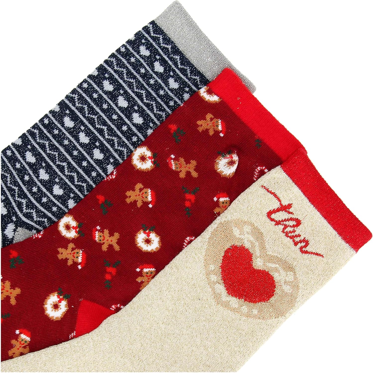 THUN Set Calzini Donna Scatola Thunland Taglia Unica 3x 3 pezzi D002813