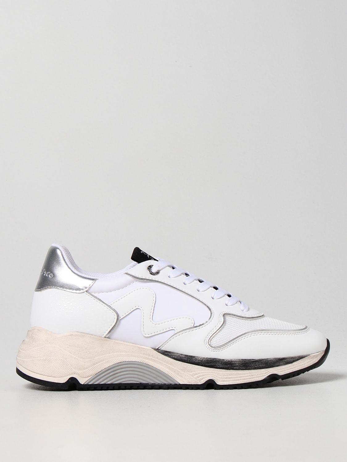 Manila Grace Sneakers Running Bianco