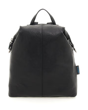 Gabs Zaino Grande con versione Borsa Shopper 100% Pelle Opaco Nero