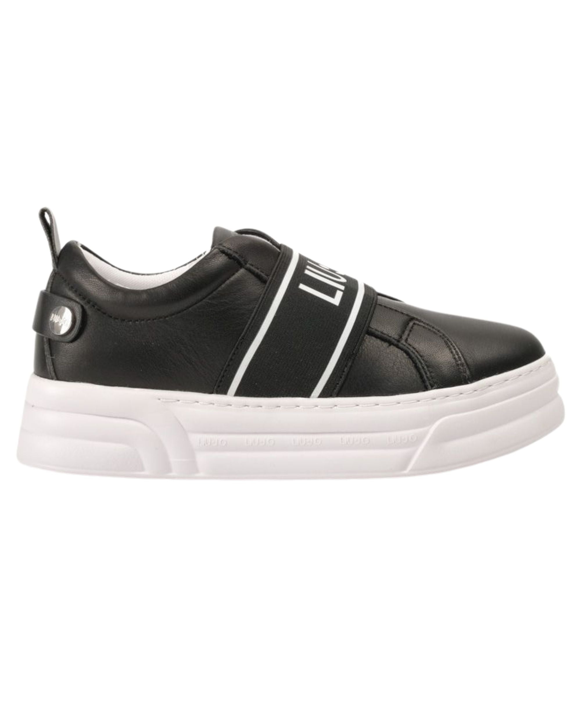 Liu Jo Sneakers Logo Leather Black