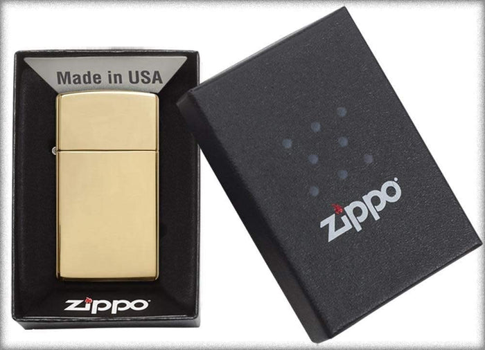 Zippo Antivento Ricaricabile Made In Usa Oro Unisex 5