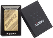 Zippo Windproof Refillable Made In Usa Armor Gold Unisex