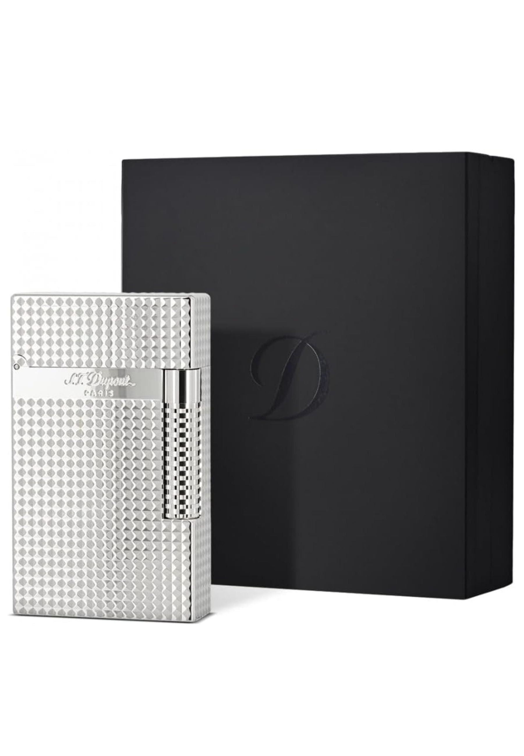 Stdupont Powerful Flame Windproof Rechargeable Silver Unisex