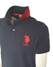 US Polo Assn. Blue Number Cotton T-Shirt