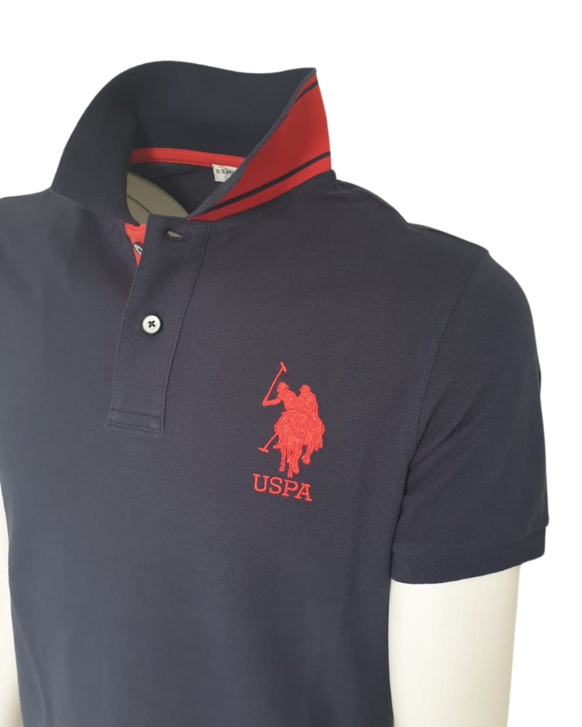 US Polo Assn. Blue Number Cotton T-Shirt