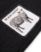 Goorin Bros. Beanie Hat Cap With Front Patch And Side Logo Black Unisex