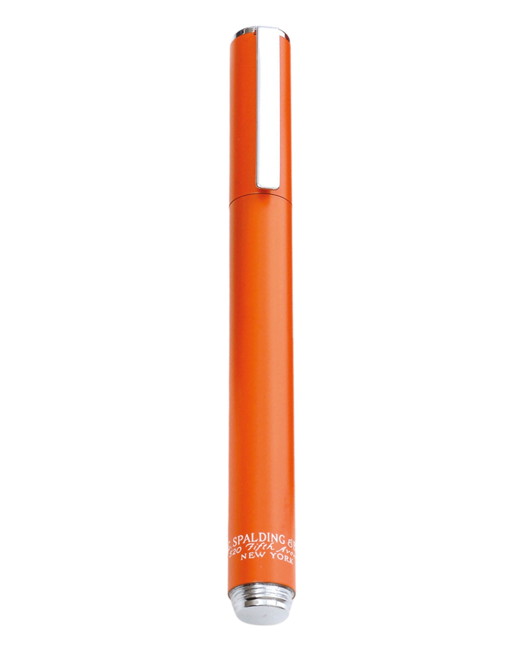 Spalding &amp; Bros Ag Fountain Pen Compact Orange Unisex