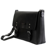 The Bridge Lorenzo Line Shoulder Bag Black Men