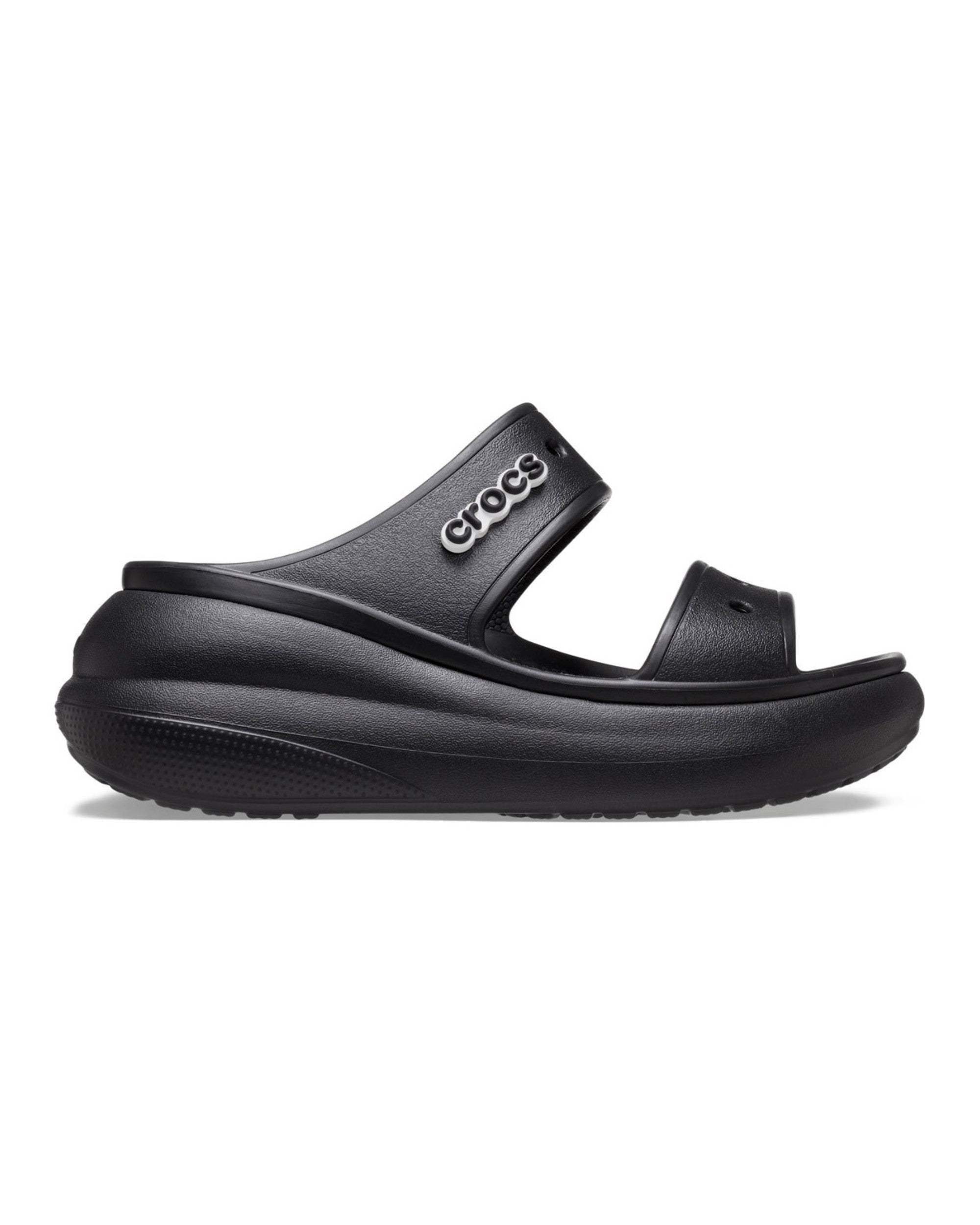 Crocs Sandali Classic Crush Poliammide Nero