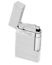 S.T. Dupont Accendino Edizione Speciale Ligne 2 Finitura Diamante Placcato Argento Unisex