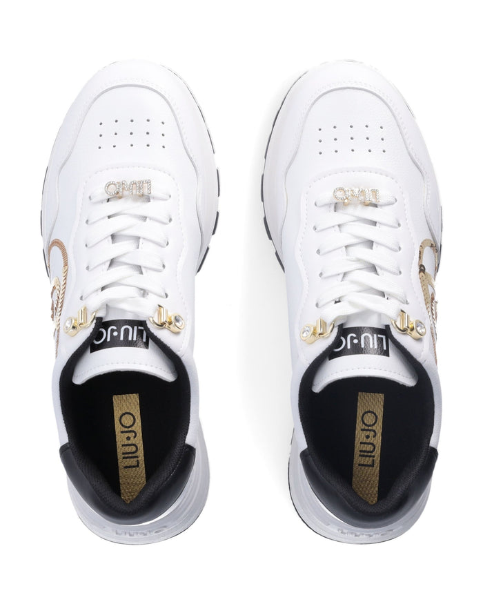 Liu Jo Sneakers Amazing 20 Pelle Bianco 5